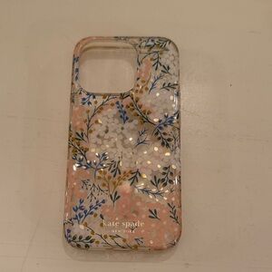 kate spade Confetti Floral iPhone Case - Pink, Blue, and Gold